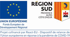 Logos UE et Région Sud