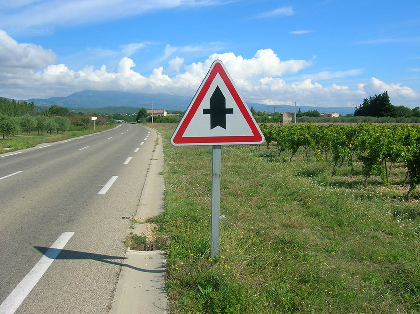 Une route - Agrandir l'image (fenêtre modale)