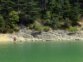 Les collines du lac du Paty à Caromb - Agrandir l'image, .JPG 910,8 Ko (fenêtre modale)