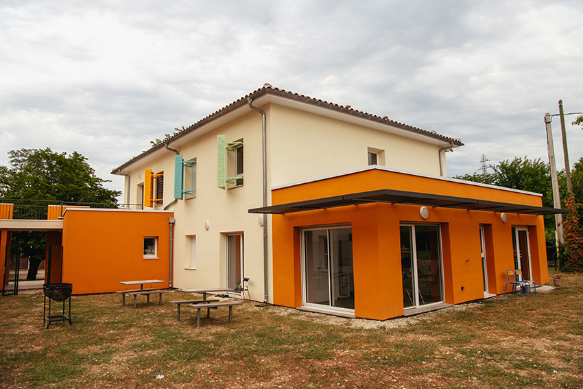 Une maison - Agrandir l'image (fenêtre modale)