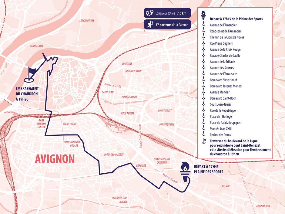 carte trajet Avignon - Agrandir l'image, .JPG 2 Mo (fenêtre modale)