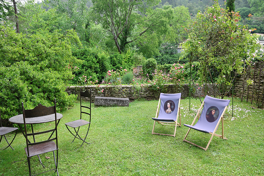 Le jardin du musée - Agrandir l'image (fenêtre modale)