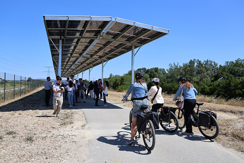 Le parc photovoltaïque - Agrandir l'image (fenêtre modale)